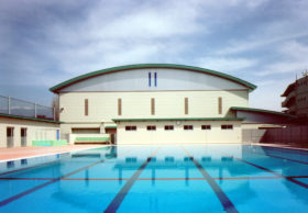 塩尻西部小学校プール
