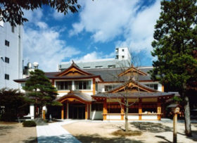 松本市 四柱神社 参集殿